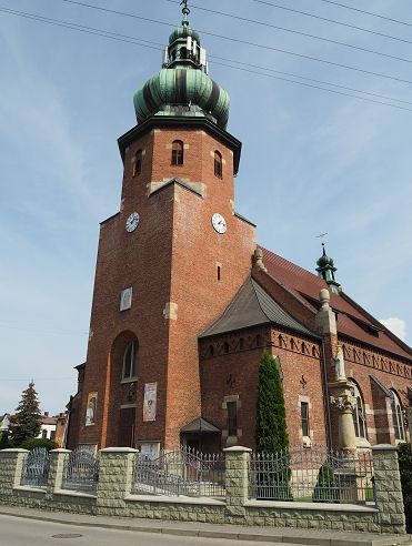 Fotografia przedstawia Kościół w Zembrzycach